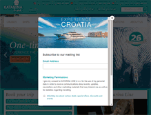 Tablet Screenshot of katarina-line.com
